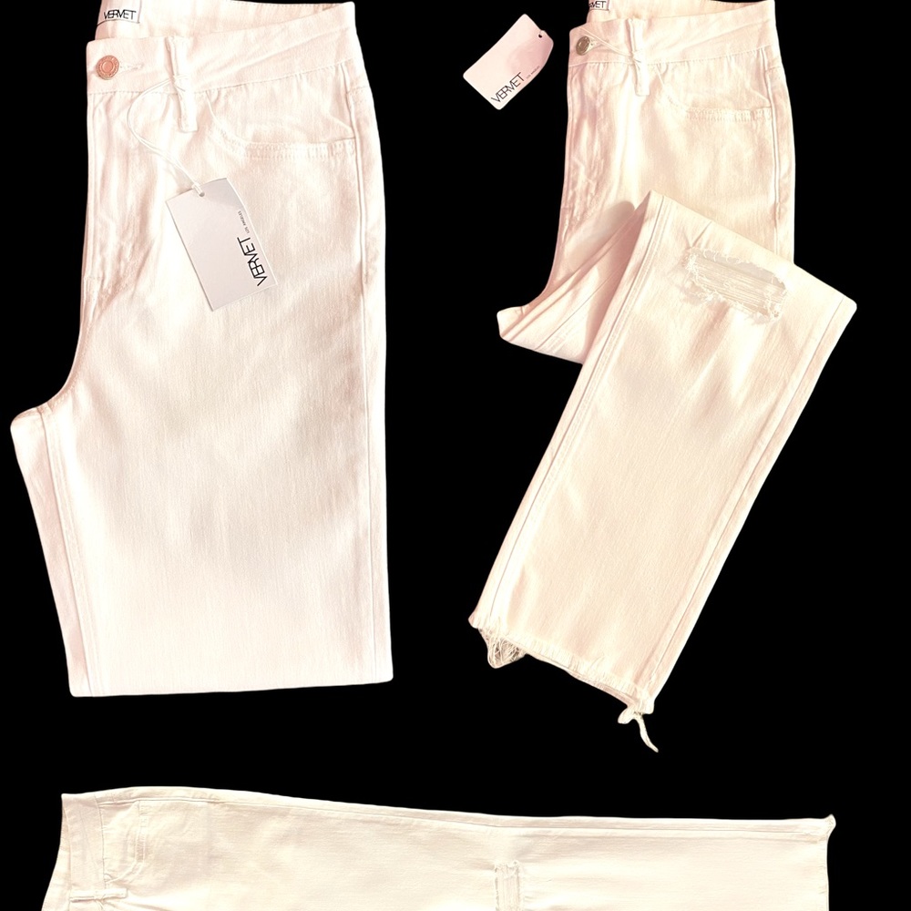 Velvet White Jeans